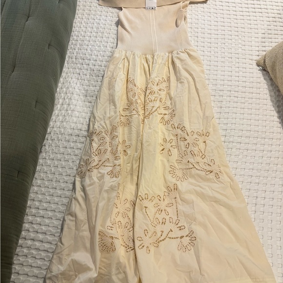 chinese dress ladies One Heart Lace Insert Maxi Dress Mango main image 0